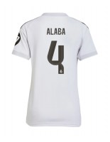 Real Madrid David Alaba #4 Kotipaita Naisten 2025-26 Lyhythihainen